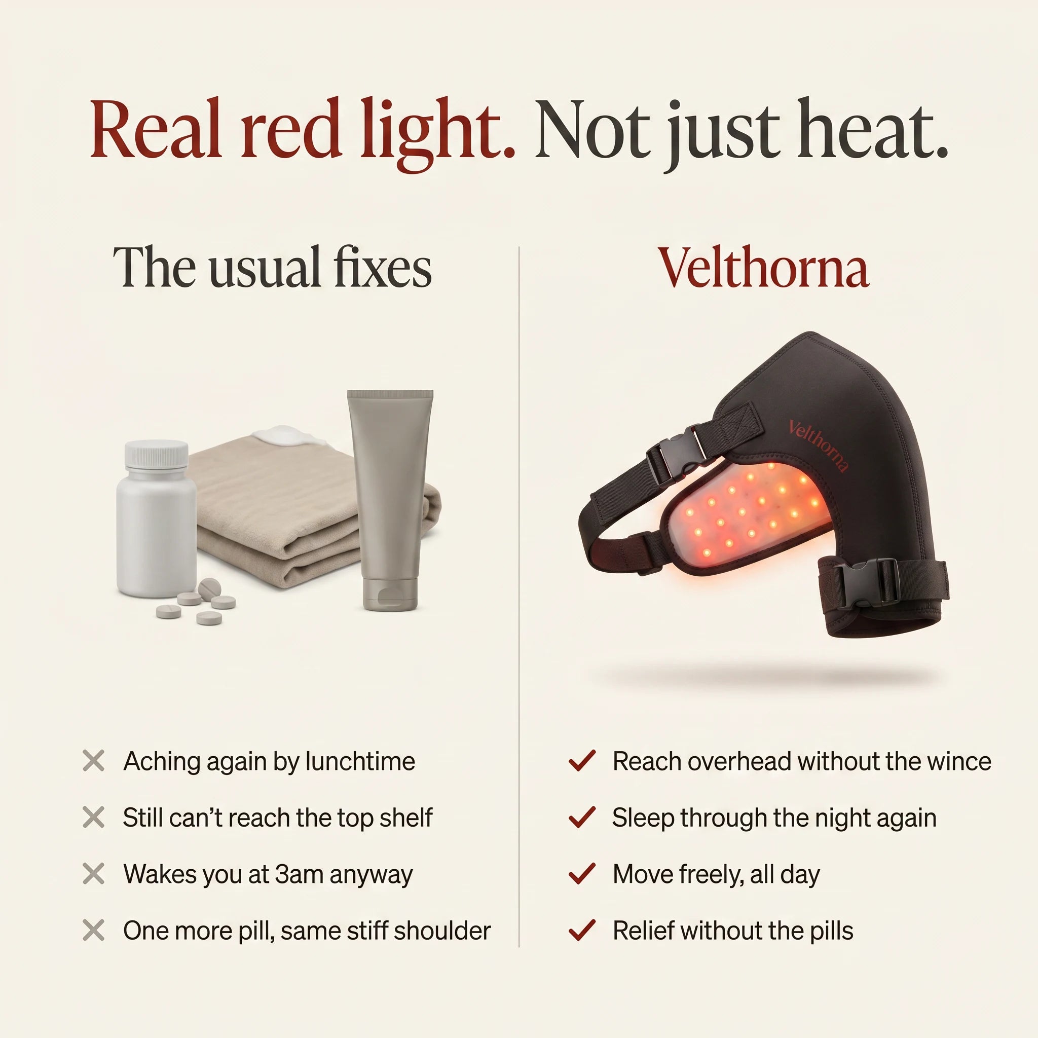 Velthorna versus the usual fixes